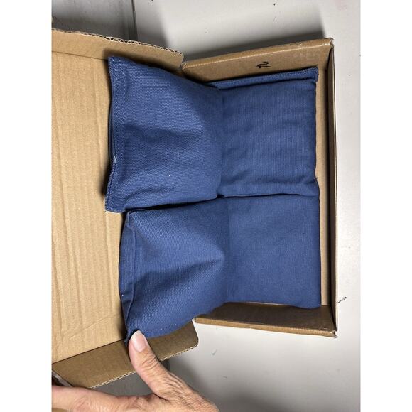 GoSports Cornhole Bean Bags - 4 Pack - Blue - Picture 3 of 3